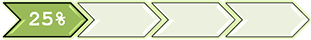 Progress bar 25% image
