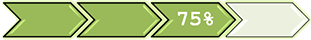 Progress bar 75% image
